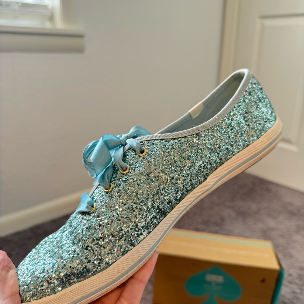 Kate Spade sparkle Keds.